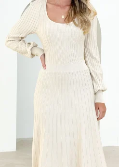 Women Gingham & Heels Knit Dresses><noscript><img width=