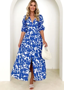 Women Gingham & Heels Maxi>Abriella Maxi Dress