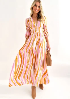 Women Gingham & Heels Maxi><noscript><img width=