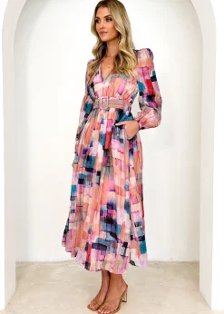 Women Gingham & Heels Midi><noscript><img width=