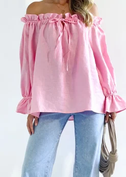 Women Gingham & Heels Blouses><noscript><img width=