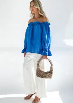 Women Gingham & Heels Blouses><noscript><img width=