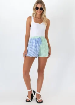 Women Gingham & Heels Shorts>Adalia Shorts