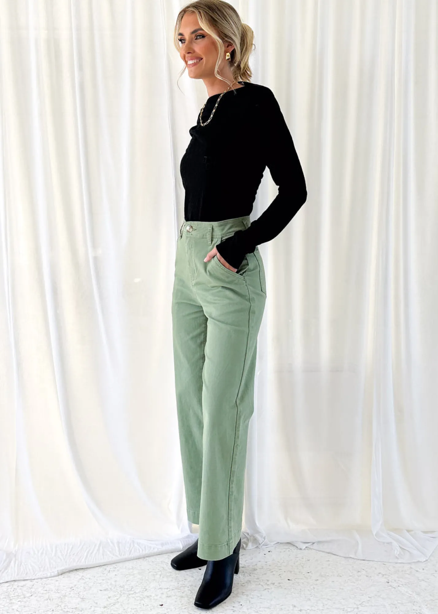 Women Gingham & Heels Jeans>Addie Stretch Jeans