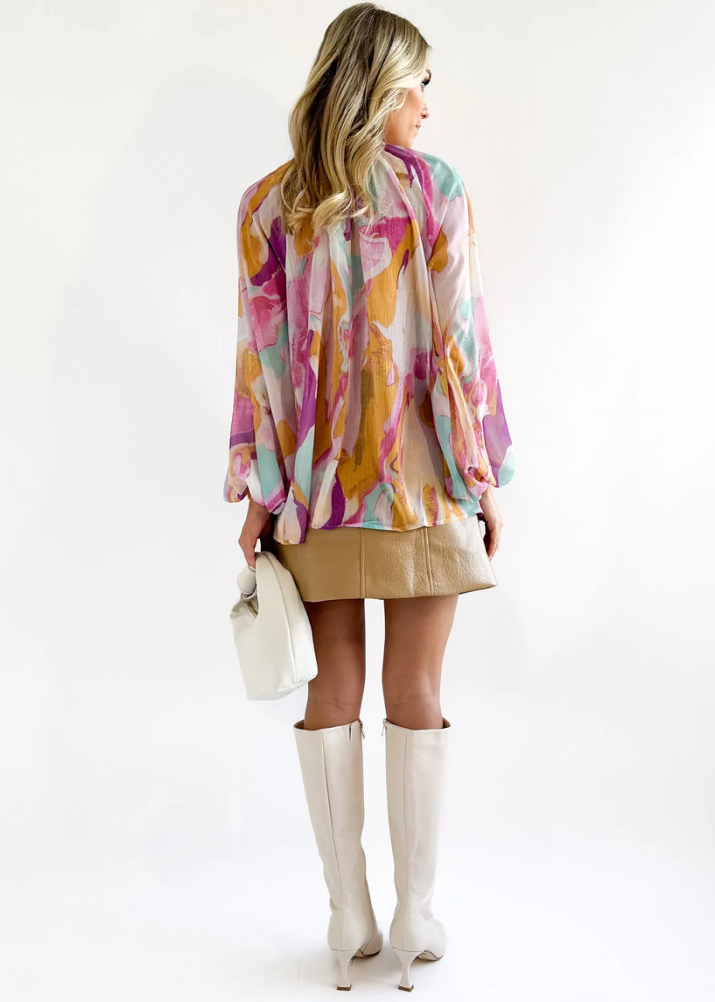 Women Gingham & Heels Blouses>Adeena Blouse