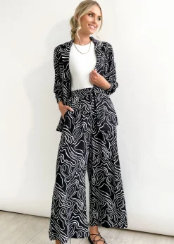 Women Gingham & Heels Sets>Adelina Pants