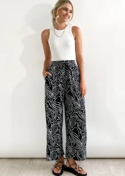 Women Gingham & Heels Sets>Adelina Pants