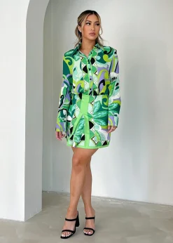 Women Gingham & Heels Sets>Adison Skirt