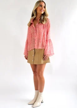 Women Gingham & Heels Blouses><noscript><img width=