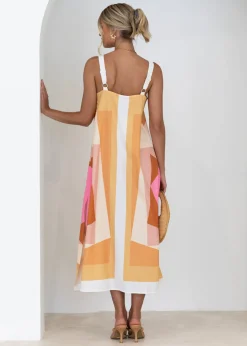 Women Gingham & Heels Maxi><noscript><img width=