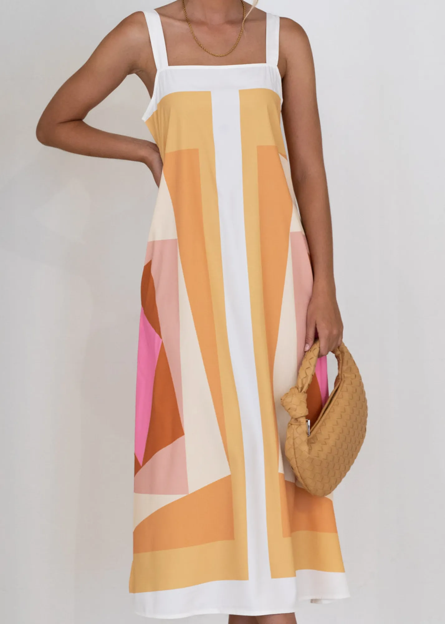 Women Gingham & Heels Maxi>Aldiana Maxi Dress