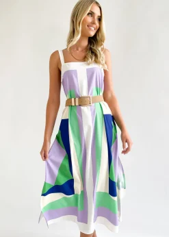 Women Gingham & Heels Maxi>Aldiana Maxi Dress