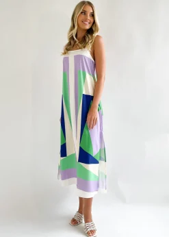 Women Gingham & Heels Maxi><noscript><img width=