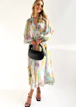 Women Gingham & Heels Maxi><noscript><img width=