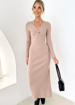 Women Gingham & Heels Knit Dresses><noscript><img width=