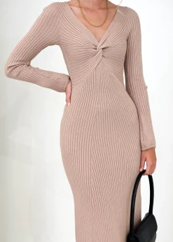 Women Gingham & Heels Knit Dresses><noscript><img width=