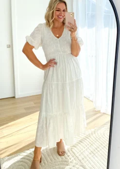 Women Gingham & Heels Maxi><noscript><img width=