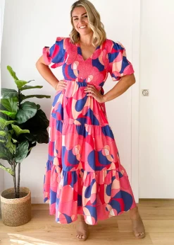 Women Gingham & Heels Maxi>Algarve Maxi Dress