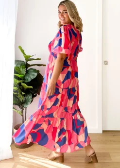 Women Gingham & Heels Maxi><noscript><img width=