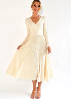 Women Gingham & Heels Knit Dresses><noscript><img width=