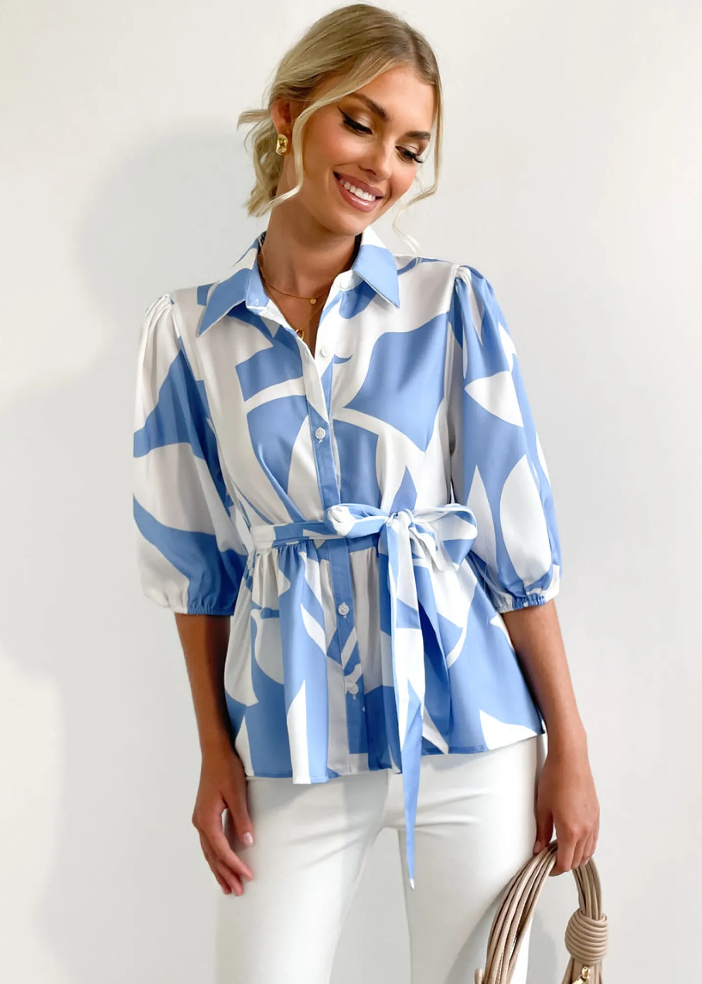 Women Gingham & Heels Shirts>Alisen Shirt