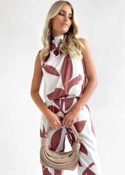 Women Gingham & Heels Sets>Alizzie Blouse