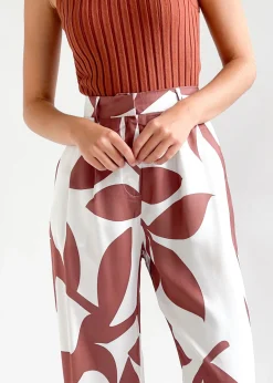Women Gingham & Heels Pants><noscript><img width=