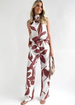 Women Gingham & Heels Sets>Alizzie Pant