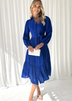 Women Gingham & Heels Midi>Allamaye Midi Dress