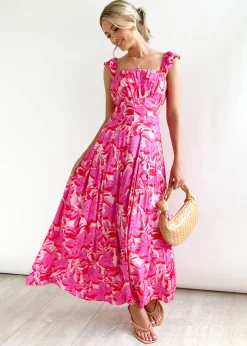 Women Gingham & Heels Maxi>Amaley Maxi Dress