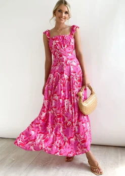 Women Gingham & Heels Maxi><noscript><img width=