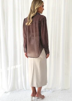 Women Gingham & Heels Shirts><noscript><img width=