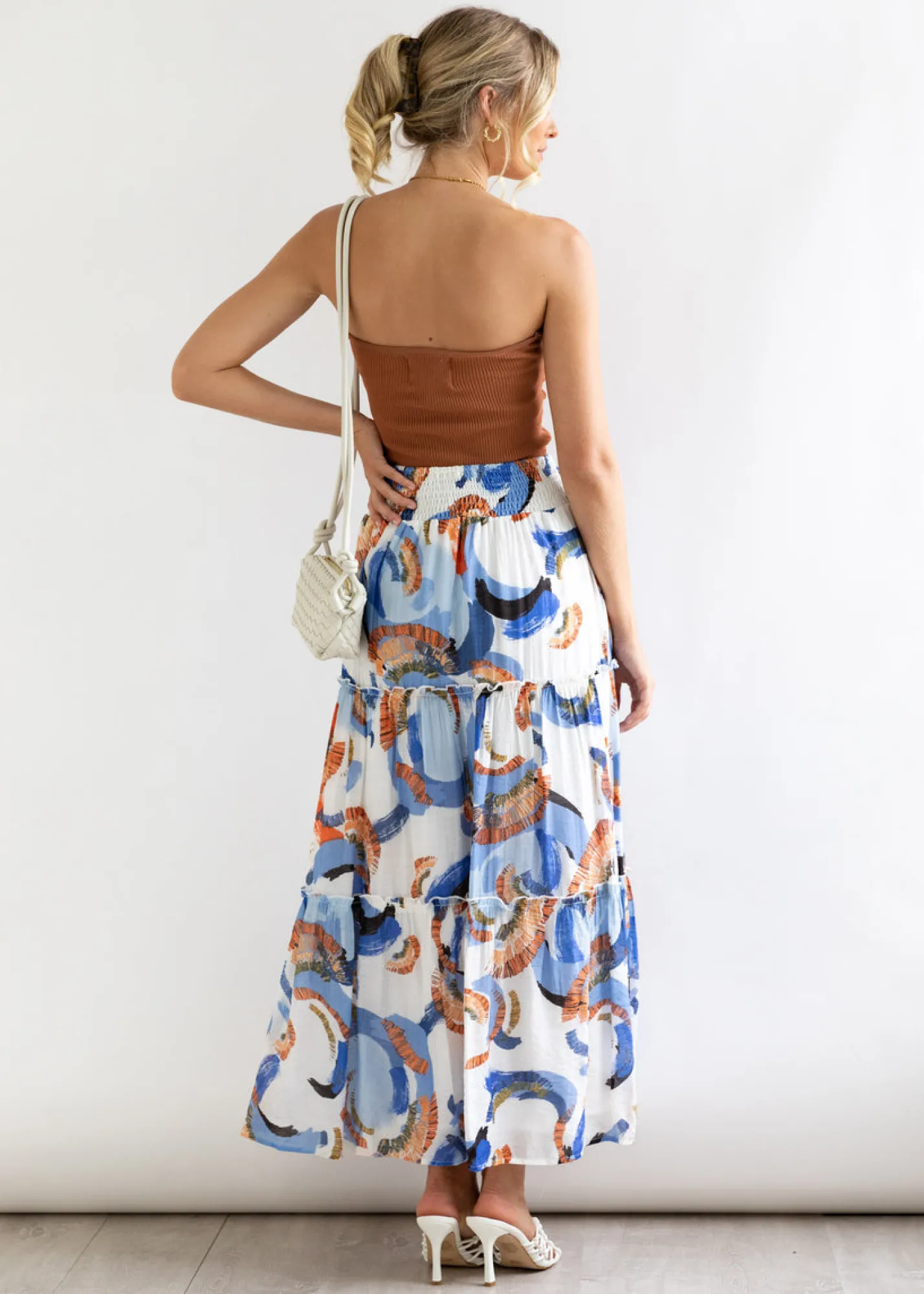 Women Gingham & Heels Skirts>Analee Maxi Skirt