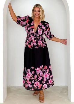 Women Gingham & Heels Maxi>Angiea Maxi Dress