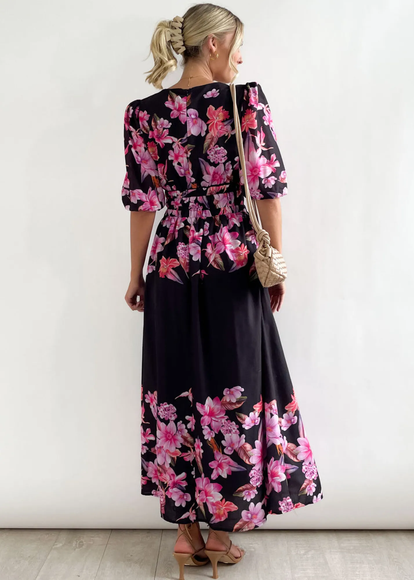 Women Gingham & Heels Maxi>Angiea Maxi Dress