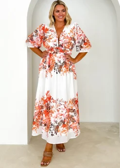 Women Gingham & Heels Maxi>Angiea Maxi Dress