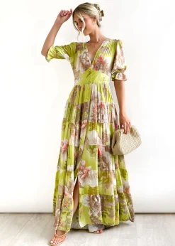 Women Gingham & Heels Maxi><noscript><img width=