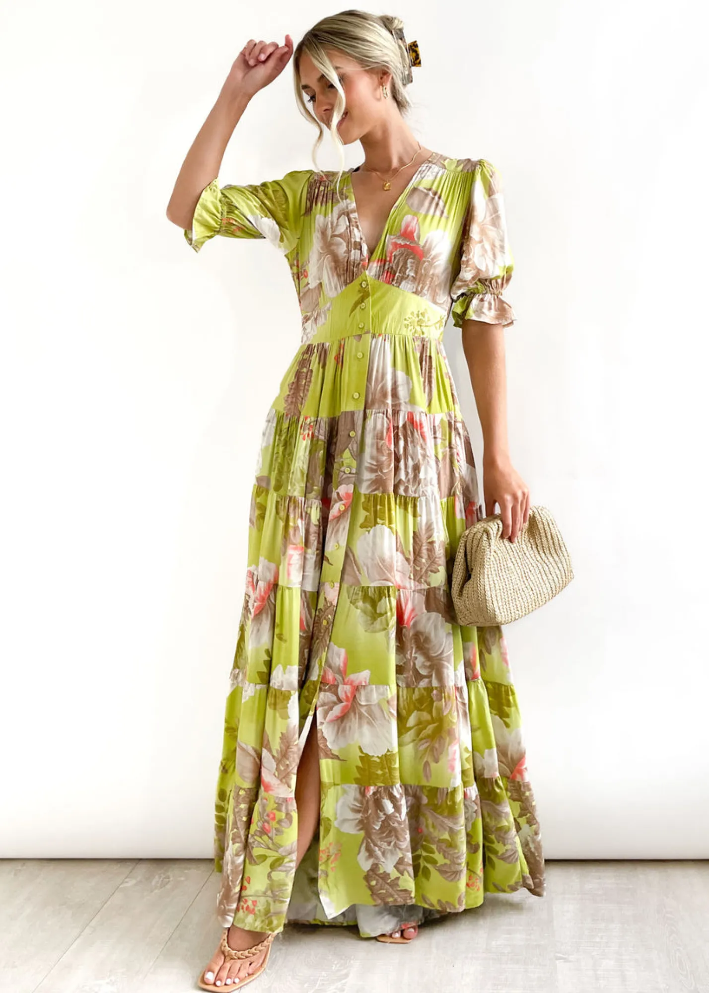 Women Gingham & Heels Maxi>Annabel Maxi Dress