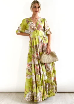 Women Gingham & Heels Maxi><noscript><img width=