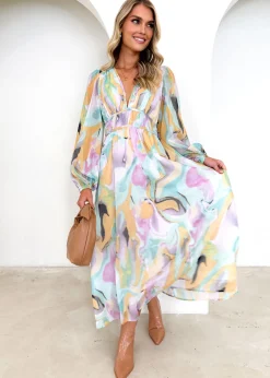 Women Gingham & Heels Maxi><noscript><img width=
