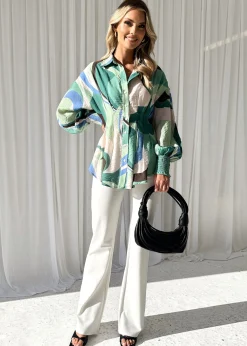 Women Gingham & Heels Shirts><noscript><img width=