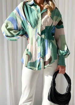 Women Gingham & Heels Shirts><noscript><img width=