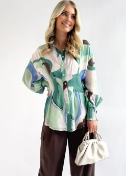 Women Gingham & Heels Shirts><noscript><img width=