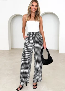 Women Gingham & Heels Pants>Antonella Pants