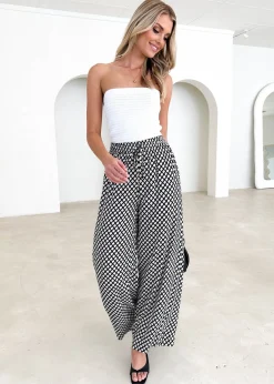 Women Gingham & Heels Pants>Antonella Pants