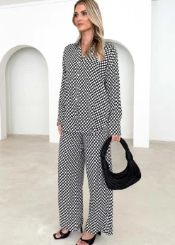 Women Gingham & Heels Sets><noscript><img width=