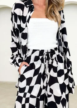 Women Gingham & Heels Shirts><noscript><img width=