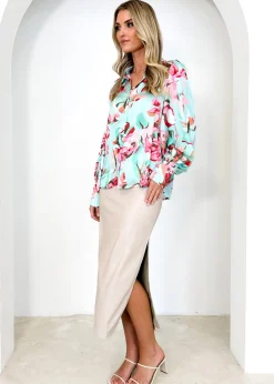 Women Gingham & Heels Shirts><noscript><img width=