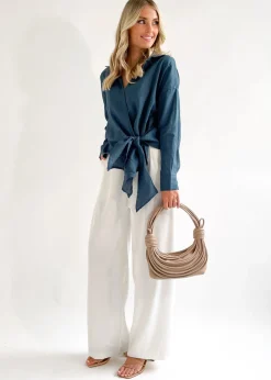 Women Gingham & Heels Blouses><noscript><img width=