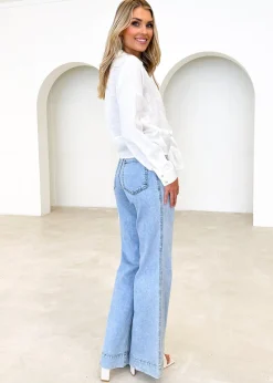Women Gingham & Heels Blouses><noscript><img width=